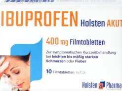 Ibuprofen Holsten Akut 400 mg 10 Filmtabletten