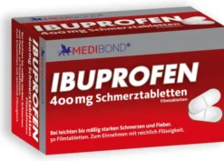 Ibuprofen Medibond 400mg Schmerztabletten 50 Stück