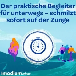 Imodium akut lingual 2 mg 12 Schmelztabletten