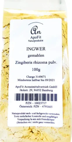 Ingwer Gemahlen 100 G