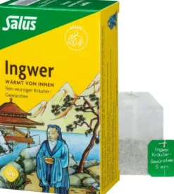Ingwer Kräuter Gewürztee Salus