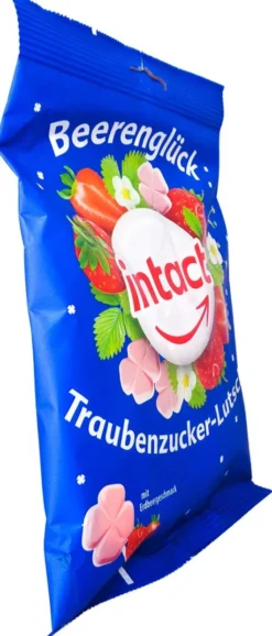 Intact Traubenzucker Lutscher Beerenglück 75g