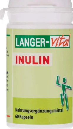 Inulin 690 mg Pro Tag Plus Probiotische Kulturen 60 Kapseln