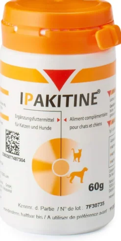 Ipakitine Ergänzungsfutterm.Pulver F.Hunde und Katzen 60g