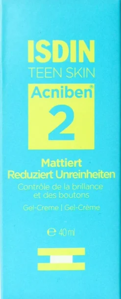 Isdin Acniben Teen Gel-Creme 40 ml
