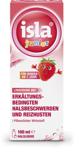 Isla Junior Halsliquid 100 ml