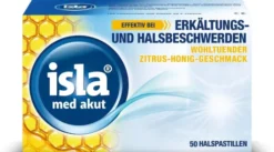 isla med akut Zitrus-Honig 50 Pastillen