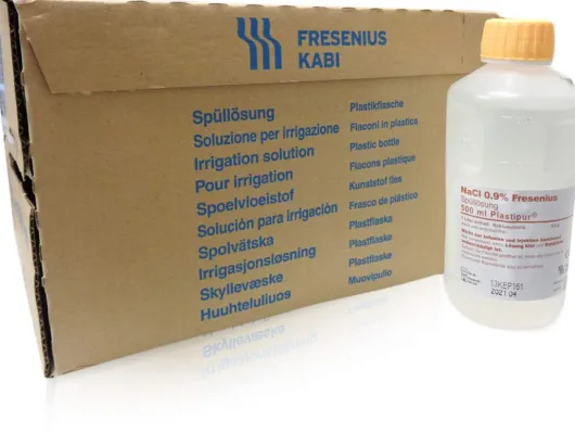 Isotonische Kochsalzlösung Für Spülzwecke