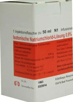 Isotonische Nacl Lösung 0,9% Eifelfango 50 ml Infusionslösung