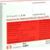 Isotonische Nacl Lösung 0.9% 50x2 ml Ampullen