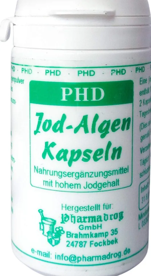 Jod Algen Kapseln