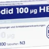 Jodid 100 µg Hexal 100 Tabletten