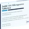 Jodid Merck 100 µg 100 Tabletten