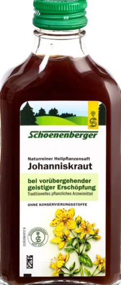 Johanniskraut 200 ml Saft Schoenenberger