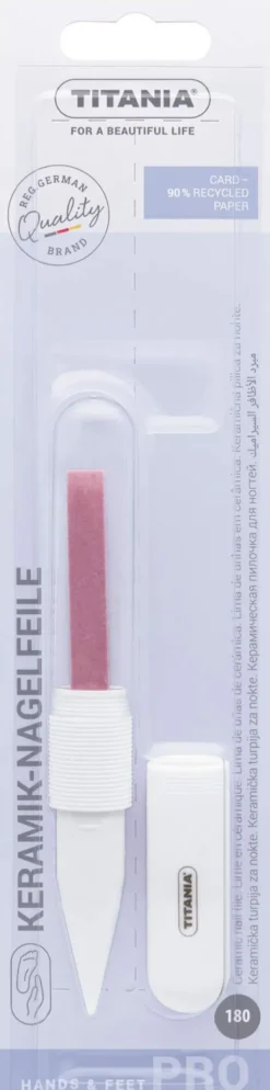 Keramik Nagelfeile Groß Fein Titania