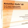 Ketotifen Stulln Ud Augentropfen 50 X 0,4 ml Einzeldosispipetten