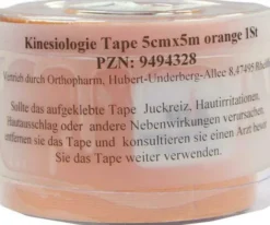 Kinesiologie Tape 5 Cmx5 M Orange