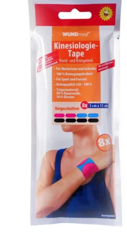 Kinesiologie Tape 5x15 cm Hand- +kniegelenk