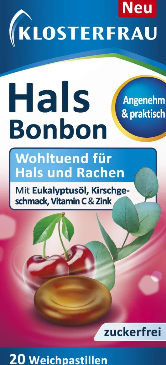 Klosterfrau 20 Kirsche Halsbonbons