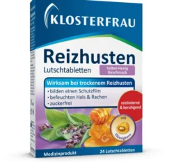 Klosterfrau Reizhusten Salbei-Honig Lutschtabletten 24 Stück