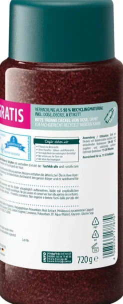 Kneipp Badekristalle Rücken & Schulter 720 G
