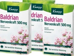 Kneipp Baldrian Nervenkraft 500 mg 3 x 30 Filmtabletten