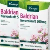Kneipp Baldrian Nervenkraft 500 mg 2 x 30 Filmtabletten