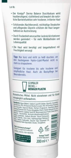 Kneipp Derma Balance Beruhigender Duschbalsam 200 ml