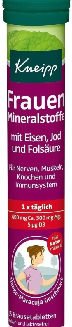Kneipp Frauen Mineralstoffe Brausetabletten 15 Stück