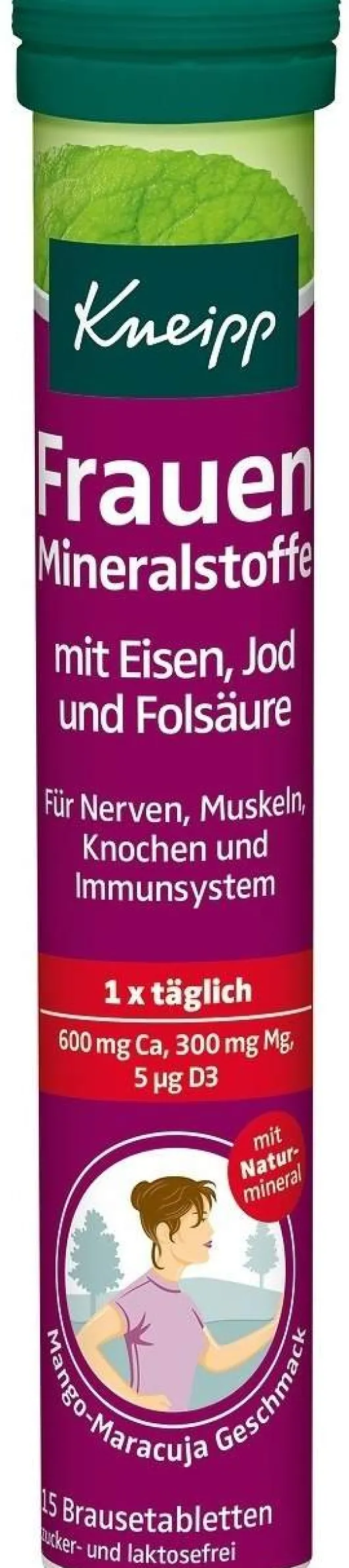Kneipp Frauen Mineralstoffe Brausetabletten 15 Stück