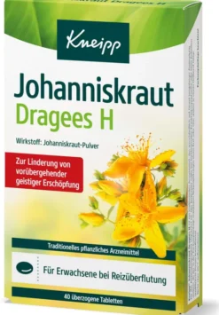 Kneipp Johanniskraut Dragees H 40 Überzogene Tabletten