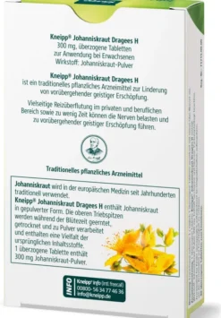 Kneipp Johanniskraut Dragees H 40 Überzogene Tabletten