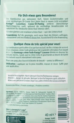 Kneipp Luxuriöses Creme - Öl - Peeling 40 ml