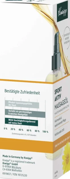 Kneipp Massageöl Sport Aktiv 100 ml