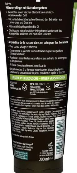 Kneipp Men 3in1 Pflegedusche Startklar 200 ml