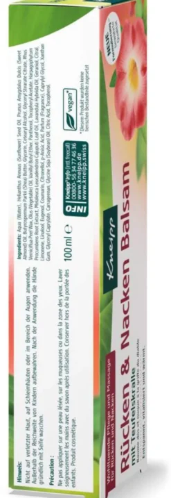 Kneipp Rücken & Nacken Balsam 100 ml