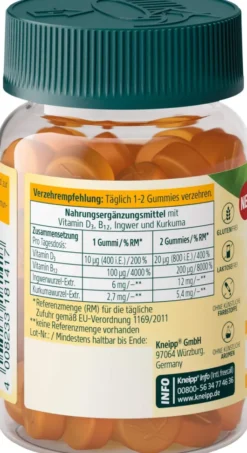 Kneipp Vitamin D3 + B12 Gummies 30 Stück