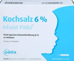 Kochsalz 6% Inhalat Pädia Ampullen 60 Stück