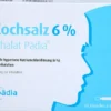 Kochsalz 6% Inhalat Pädia Ampullen 20 Stück