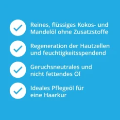 Kokosöl Flüssig Für Haut und Haare 100 ml