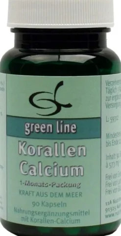 Korallen Calcium 1-Monats-Packung 90 Kapseln