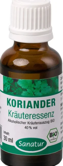 Koriander Kräuter Essenz Tropfen