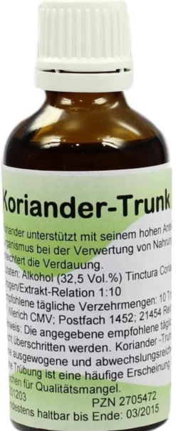 Koriander Trunk 50 ml Tropfen