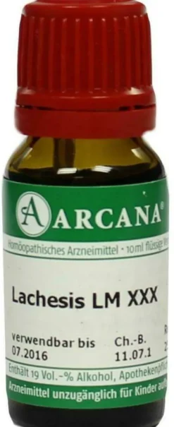 Lachesis Lm 30 Dilution 10 ml