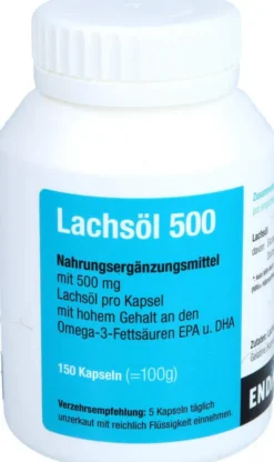 Lachsöl 500 Weichkapseln 150 Stück