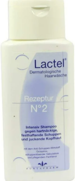 Lactel Nr.2 100 ml Shampoo Gegen Festhaftende Schuppen