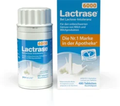 Lactrase 6.000 Fcc 480 Tabletten Klickspender Nachfüllpack