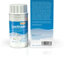 Lactrase 6.000 Fcc 480 Tabletten Klickspender Nachfüllpack