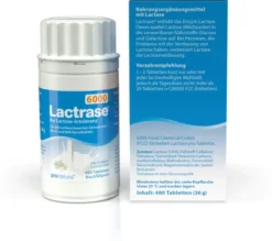 Lactrase 6.000 Fcc 480 Tabletten Klickspender Nachfüllpack