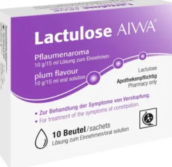 Lactulose Aiwa Pflaumenaroma 10 G Je 15 ml 10 X 15 ml